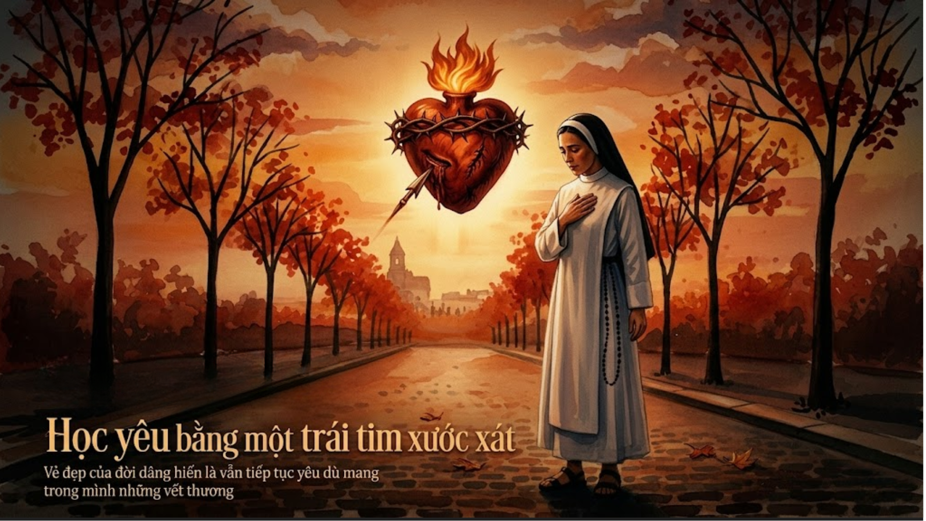 Học yêu bằng một trái tim xước xát